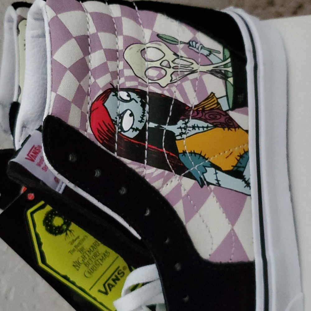 Vans Sk8-Hi Disney Nightmare Before Christmas Limited Edition Hard to Find - Picture 6 of 16